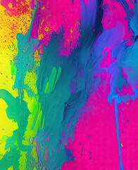 abstract colourful background in neon