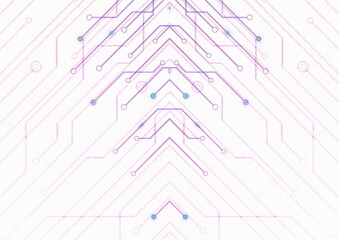 Abstract technology pattern paper background