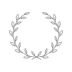 black laurels frames branches with circle borders label. laurels frames transparent background. laurel leaves decorative elements. award, Leaves, invitation decoration, swirls, ornate. laurels frames 