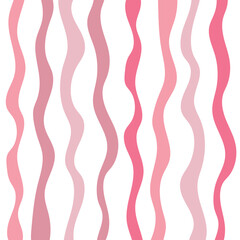 Vector fabric pattern illustration white background abstract unbalance line patterns cute vertical valentines pink pastel color love valentine day concept. Pink wallpaper valentines ribbon party.