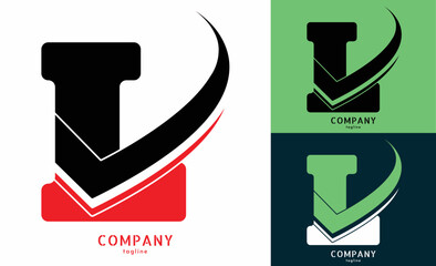 L letter logo vector design template elements