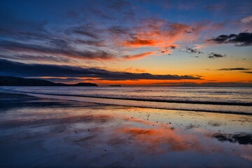 Fototapeta na wymiar Kapiti Sunset, New Zealand