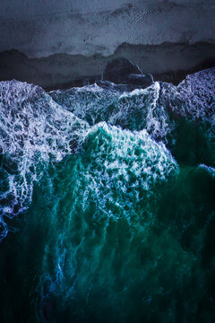 Dron Photo os the shore