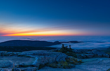 Sunrise in Maine 