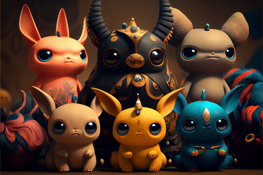 Cute Monsters" Images – Browse 970 Stock Photos, Vectors, and Video | Adobe  Stock