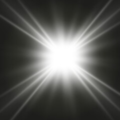 	
Vector transparent sunlight special lens flare light effect. Bright beautiful star. Light from the rays.