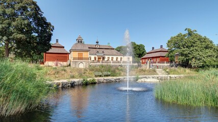 quais de la ville de Stockholm en Suède