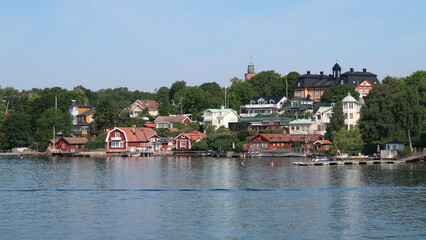 archipel de Stockholm en Suède
