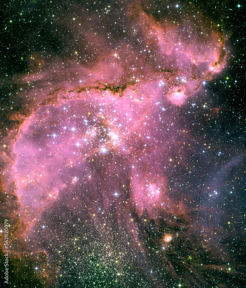 Canvas Prints new nasa hubble deep space telescope images. elements of this image furnished by nasa.