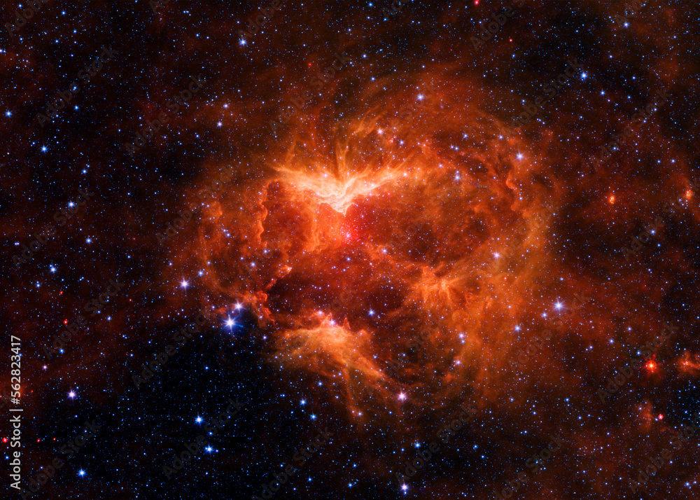 Canvas Prints new spitzer deep space telescope images. elements of this image furnished by nasa.
