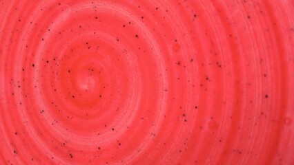 red abstract background with spiral