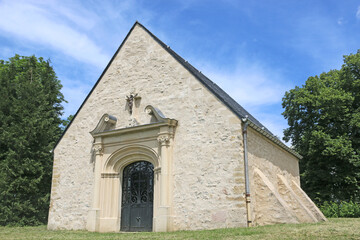 Fototapeta na wymiar Chapel in Rodemack in France 