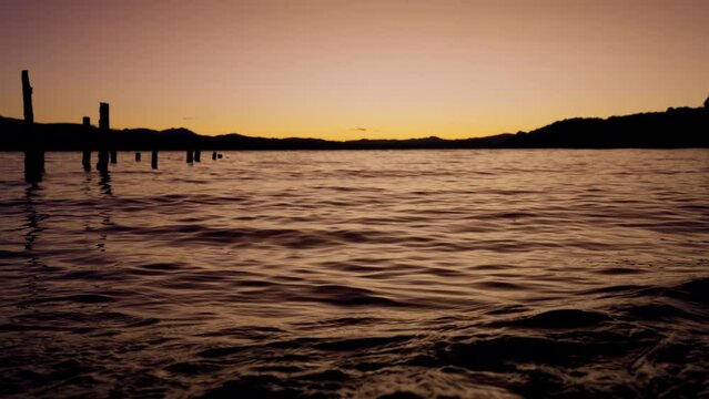 Nahuel Huapi Lake At Sunrise