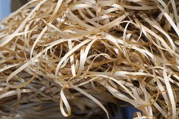 scraps of craft brown paper