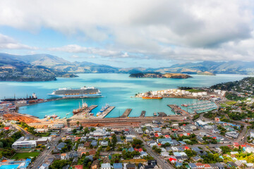 D NZ Lyttleton Harbour