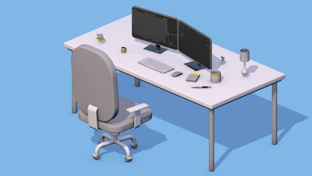 Designer's Desk Animation Version 02