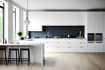 modern kitchen interior