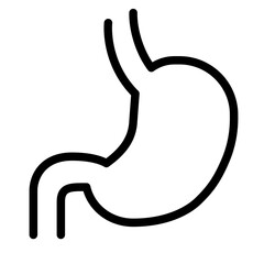 Lungs icon outlined