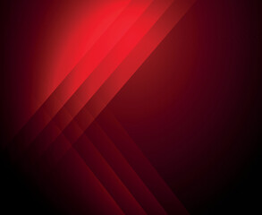 Gradient Red Background Design Abstract Vector Illustration