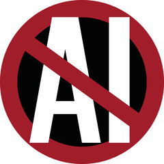 Anti Ai sign.