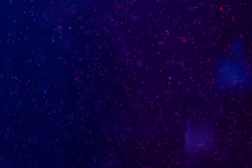 Sea and ocean jellyfish swim in the water close-up. Illumination and bioluminescence in different colors in the dark. Exotic and rare jellyfish in the aquarium.