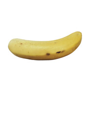 Ripe realistic isolated banana. fruit 