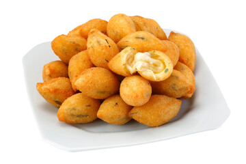 stuffed with cheese, Brazilian snack