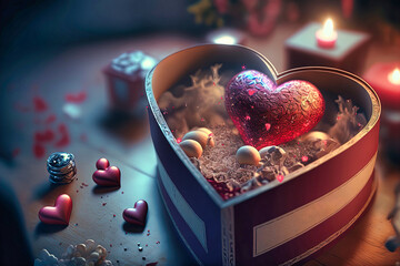 Valentine's Day full of gifts, generative AI
