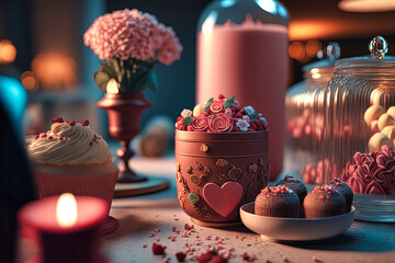 Valentine's Day full of gifts, generative AI