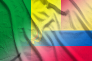 Mali and Ecuador official flag international relations ECU MLI
