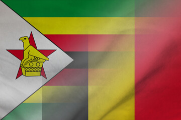 Zimbabwe and Belgium official flag transborder negotiation BEL ZWE