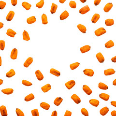 Crunchy salty chili corn - Zea mays