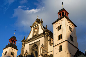 Fototapeta na wymiar Jesuit church of St Maria Himmelfahrt St Mary's Assumption in Cologne