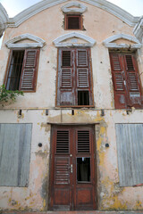 Altes Gebäude auf Curacao (Niederländische Antillen / Karibik)