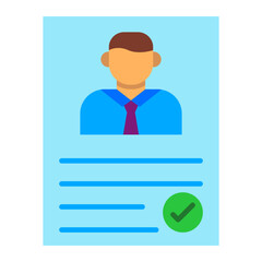 Hire Flat Icon
