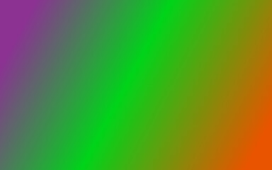 Blue green and orange gradient template