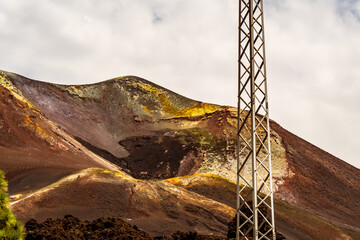 Cráter del volcán Tajogaite, isla de la Palma. © CarlosHerreros