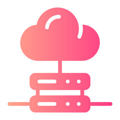 database gradient icon