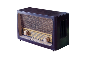 Old retro radio