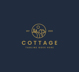 Cottage Simple Concept Logo For Your Business