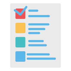 plan of investment flat icon