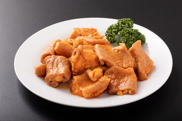 味付け牛ホルモン　(コチュジャン味)