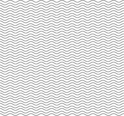 Monochrome Wave pattern abstract background. Stripes wave pattern white and black for design.	