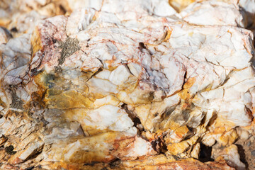 Colorful rock