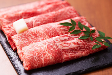 国産和牛　すき焼き用　肩ロース