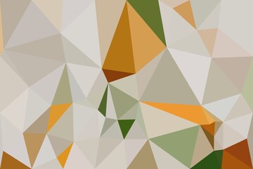 Fototapeta premium Colorful triangles pattern with a rough texture background. Background texture wall and have copy space for text. Picture for creative wallpaper or design art work.