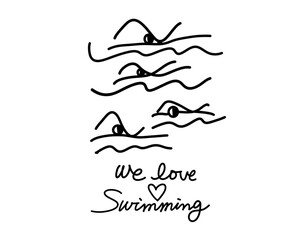 水泳が大好き！