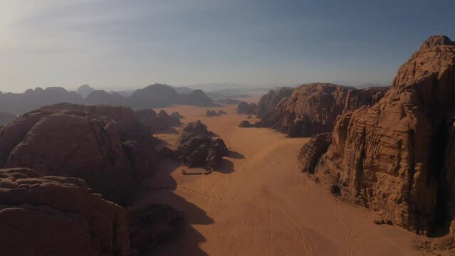 Aerial, Wadi Rum, Jordan