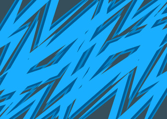 Abstract background with irregular and overlapping sharp lines pattern