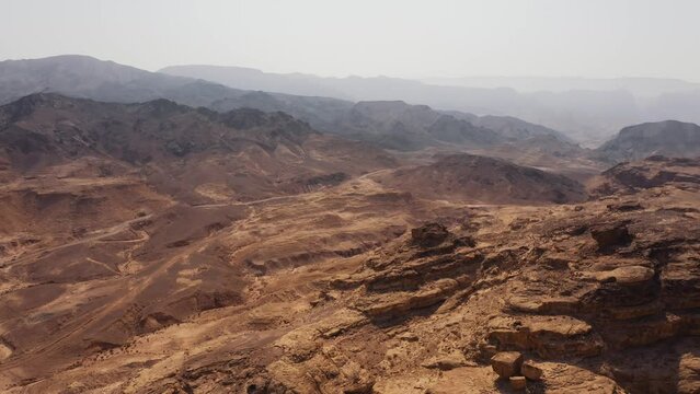 Aerial, Wadi Araba, Jordan